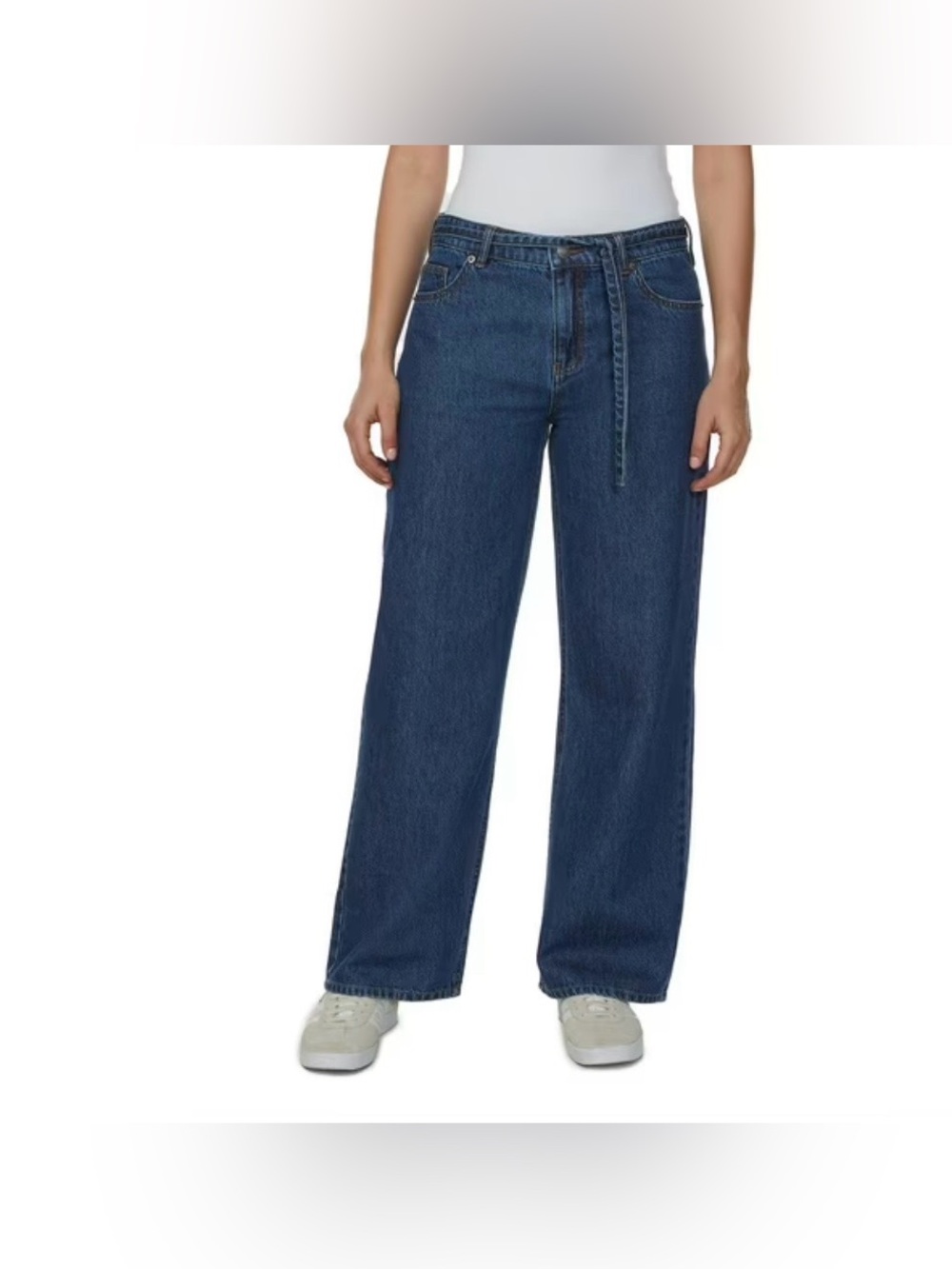 Buffalo Jeans| Belted Denim Jeans in wide Leg,100% cotton•••NWT,Plus size 22